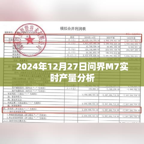 问界M7实时产量分析报告（2024年深度解析）