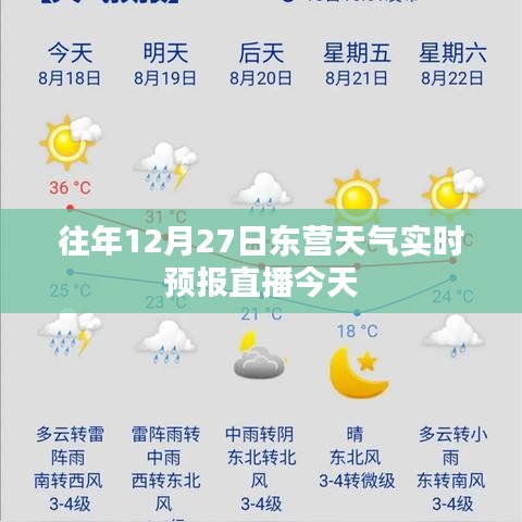 东营天气直播，往年12月27日实时预报更新