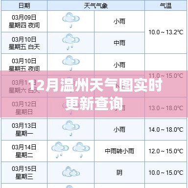 温州十二月实时天气图查询更新