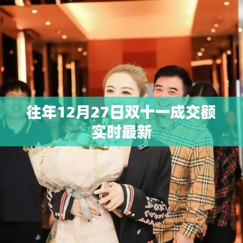 历年双十二成交额实时更新数据快报
