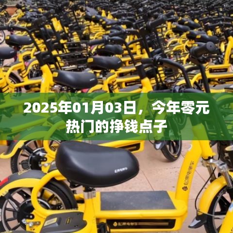 2025年热门零元创业挣钱点子大盘点
