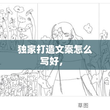 独家打造文案怎么写好，
