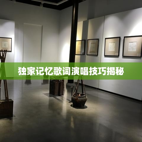 独家记忆歌词演唱技巧揭秘