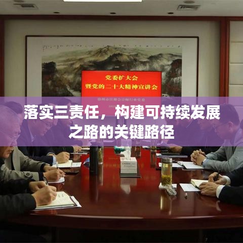 落实三责任，构建可持续发展之路的关键路径