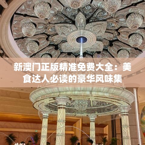 新澳门正版精准免费大全：美食达人必读的豪华风味集