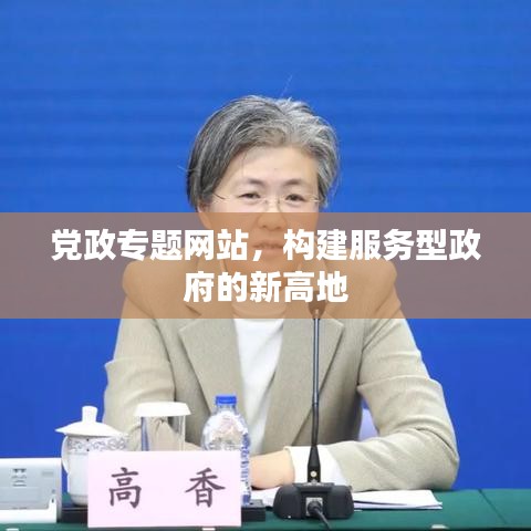 党政专题网站，构建服务型政府的新高地