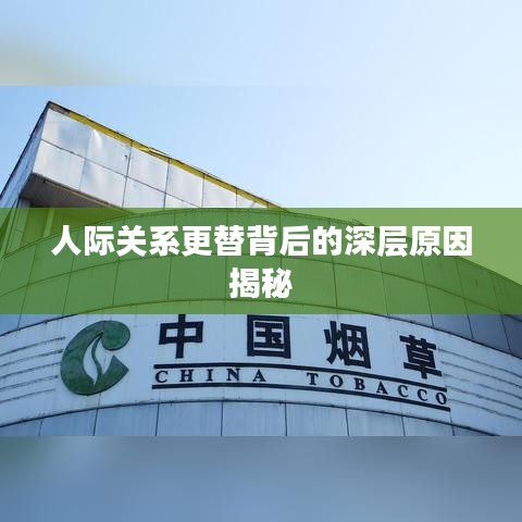 人际关系更替背后的深层原因揭秘