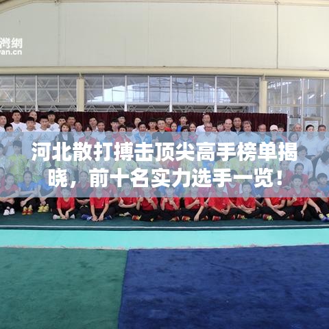 河北散打搏击顶尖高手榜单揭晓，前十名实力选手一览！