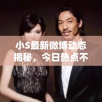 小S最新微博动态揭秘，今日热点不容错过！