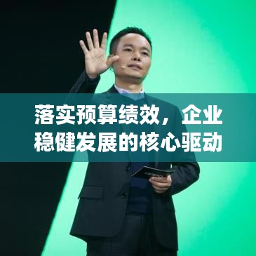 落实预算绩效，企业稳健发展的核心驱动力之道