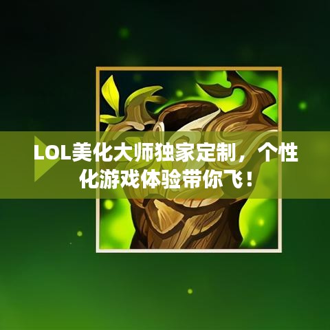 LOL美化大师独家定制，个性化游戏体验带你飞！