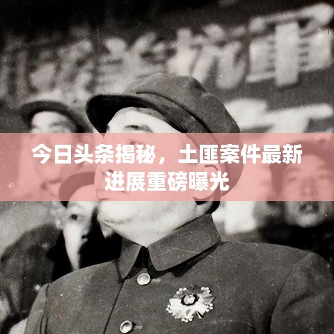 今日头条揭秘，土匪案件最新进展重磅曝光