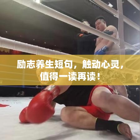 励志养生短句，触动心灵，值得一读再读！