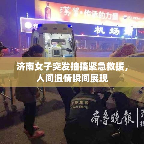 济南女子突发抽搐紧急救援，人间温情瞬间展现