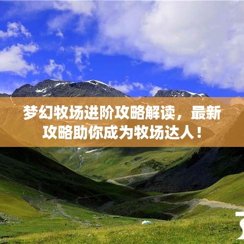 梦幻牧场进阶攻略解读，最新攻略助你成为牧场达人！