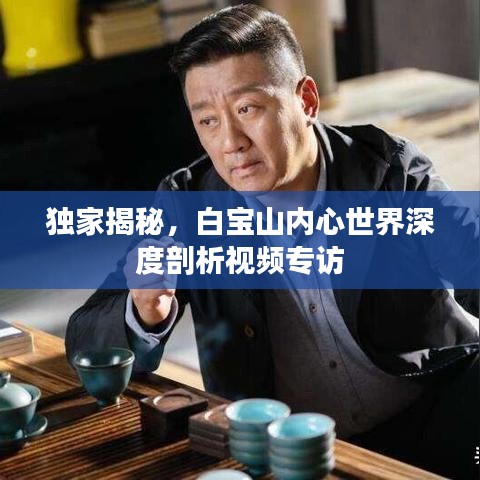 独家揭秘，白宝山内心世界深度剖析视频专访