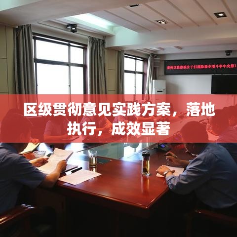 区级贯彻意见实践方案，落地执行，成效显著
