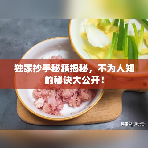 独家抄手秘籍揭秘，不为人知的秘诀大公开！