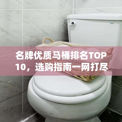 名牌优质马桶排名TOP10，选购指南一网打尽