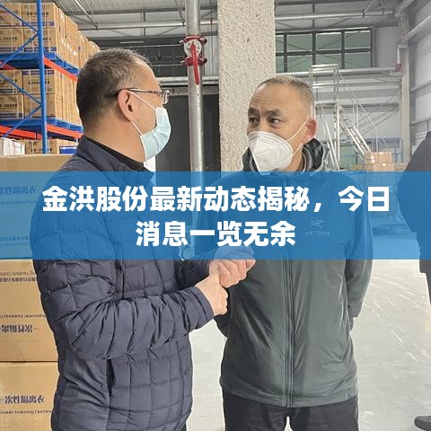 金洪股份最新动态揭秘，今日消息一览无余