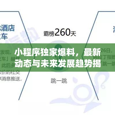 小程序独家爆料，最新动态与未来发展趋势揭秘