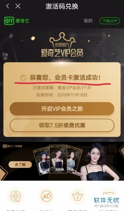 爱奇艺vip的激活码同叶子视频官方下载,可持续发展实施探索|试用版_v6.792